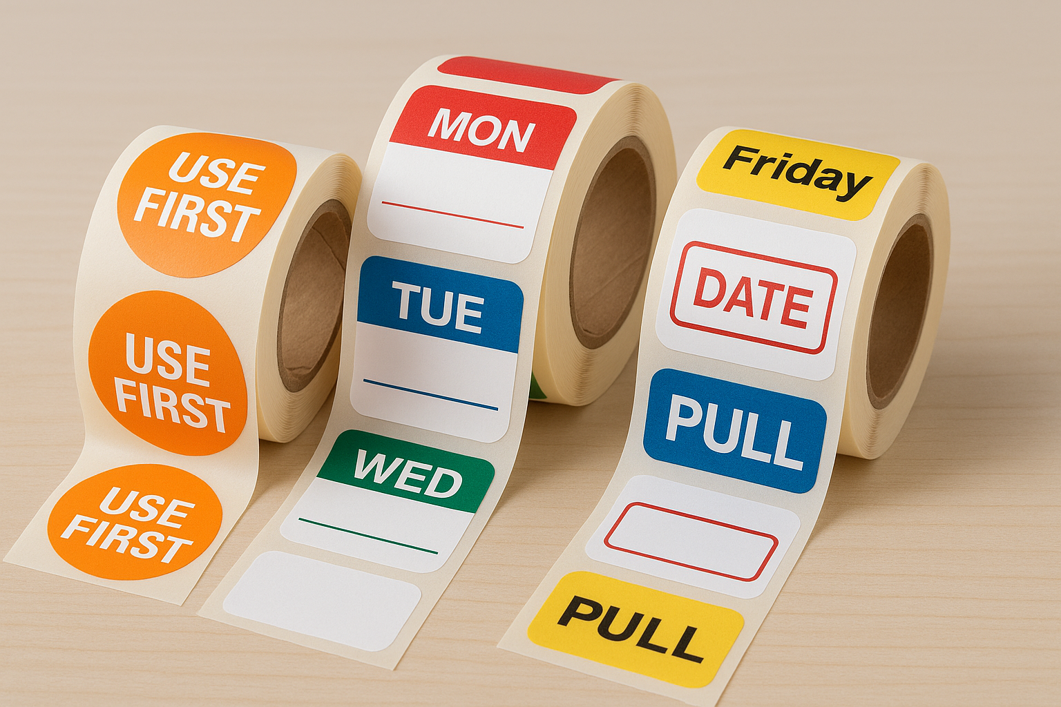 Pre printed label